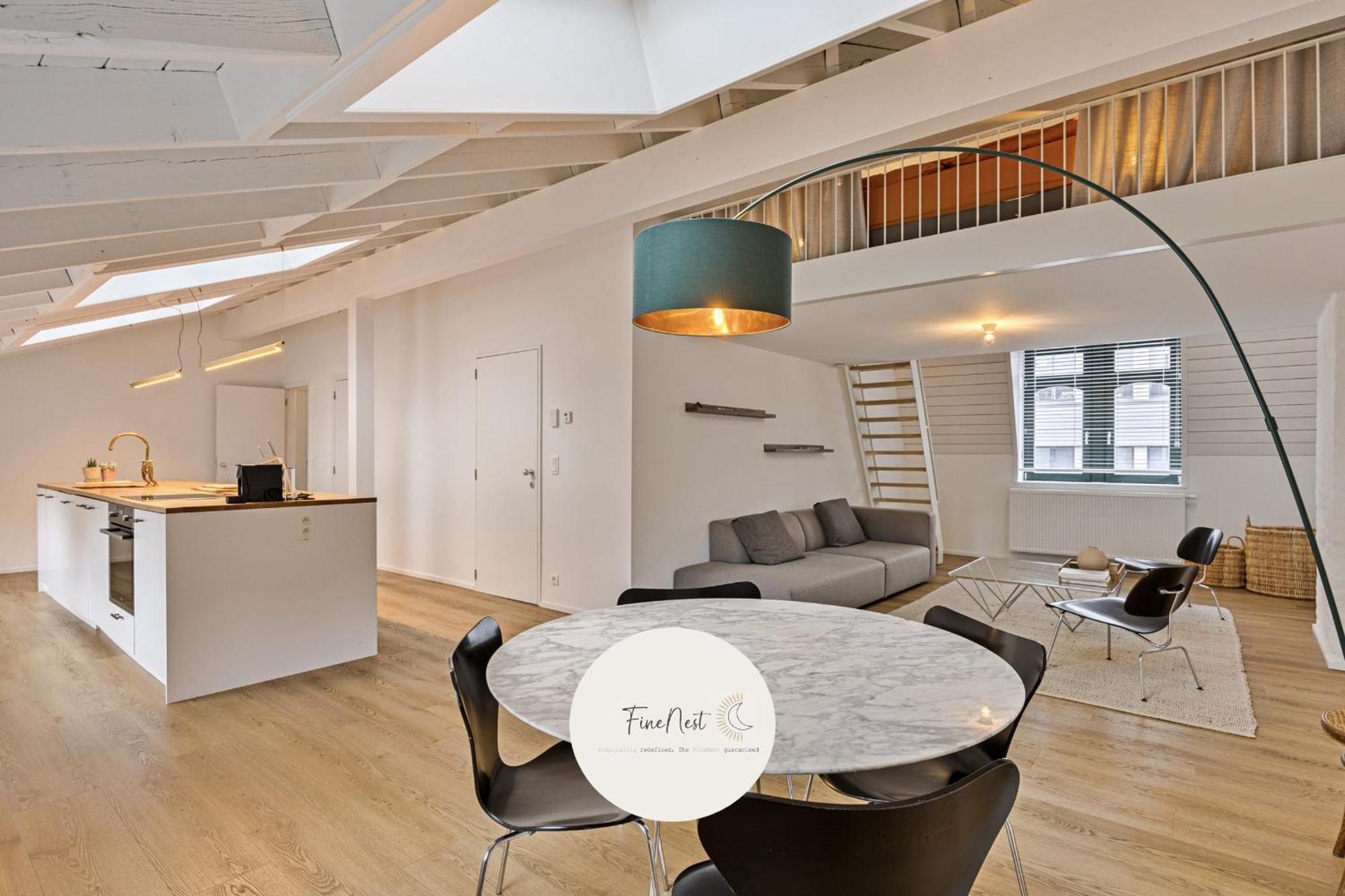 Loft 3 Chambres "Bueren" - Parking - Au Centre De Liege By Finenest Eksteriør billede
